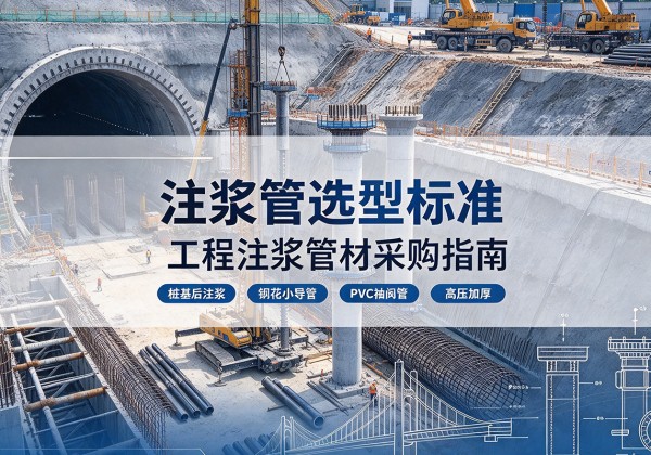 运河注浆管选型标准
